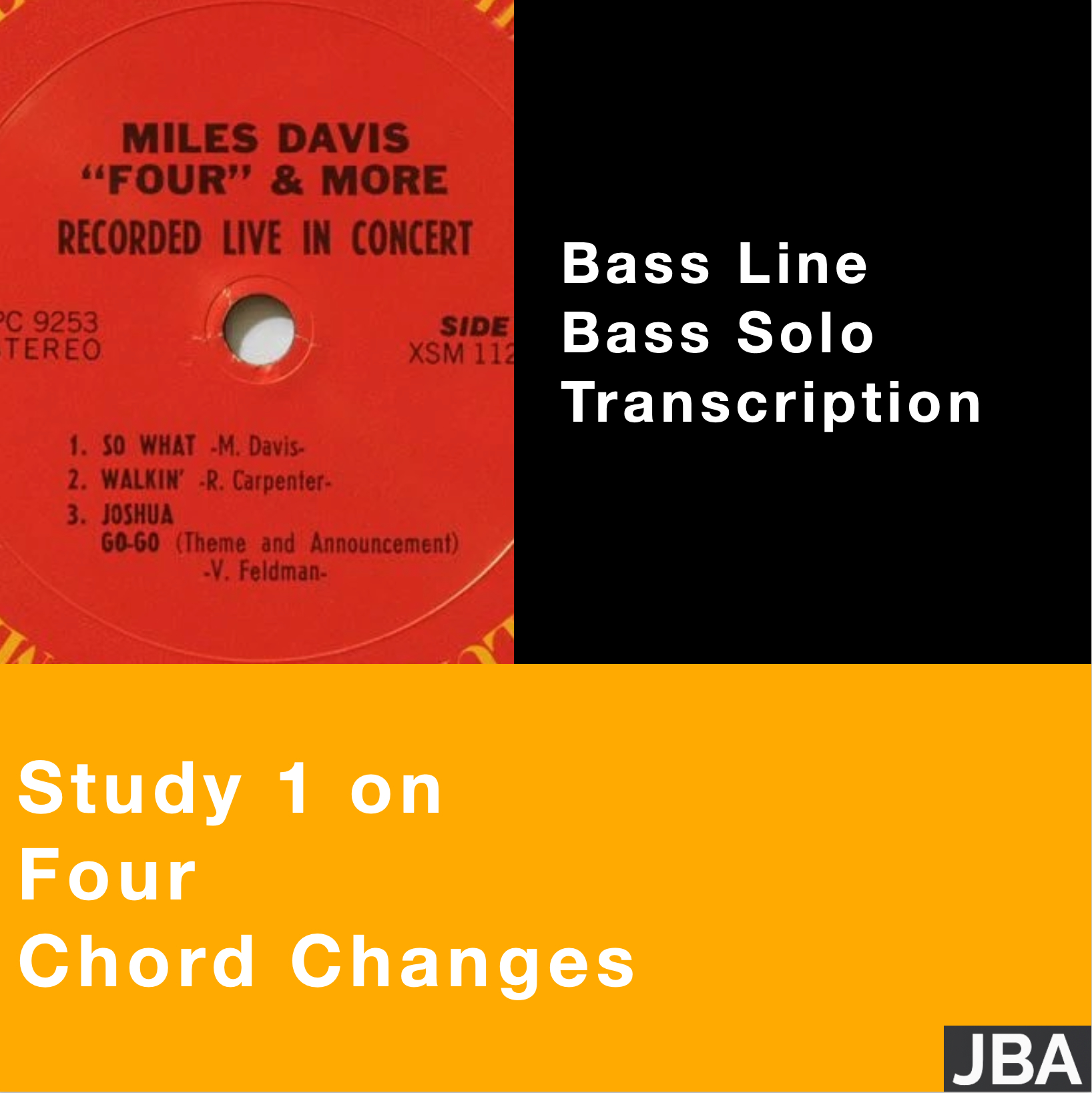 Study  1 on Four chord changes