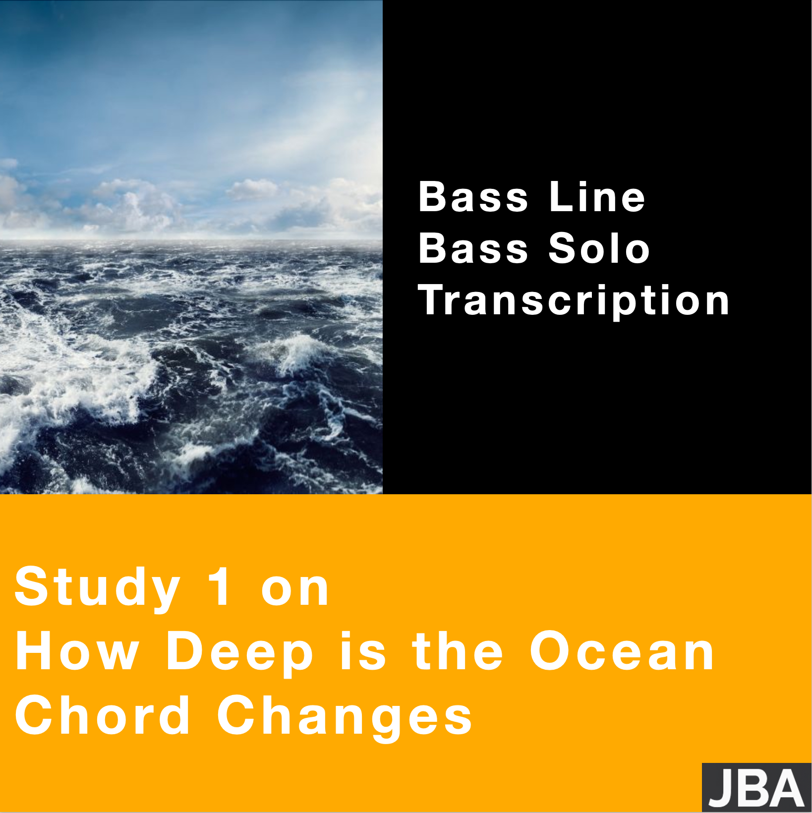 Study  1 on How Deep is the Ocean chord changes