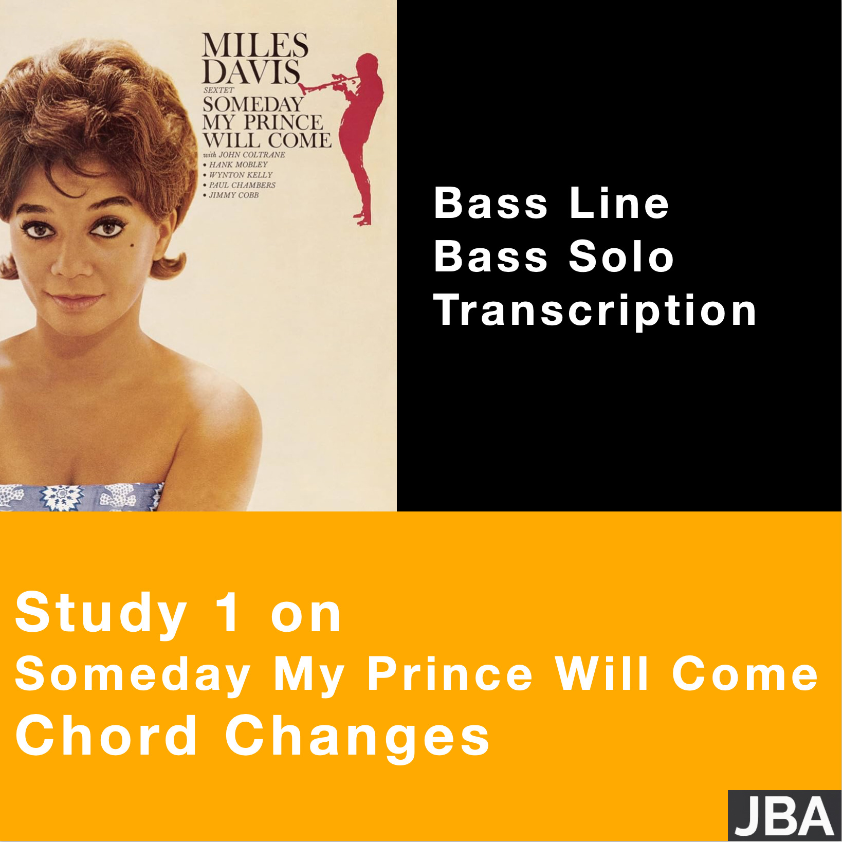 Study 1 on Someday My Prince Will Come chord changes (WITH LESSON INCLUDED)