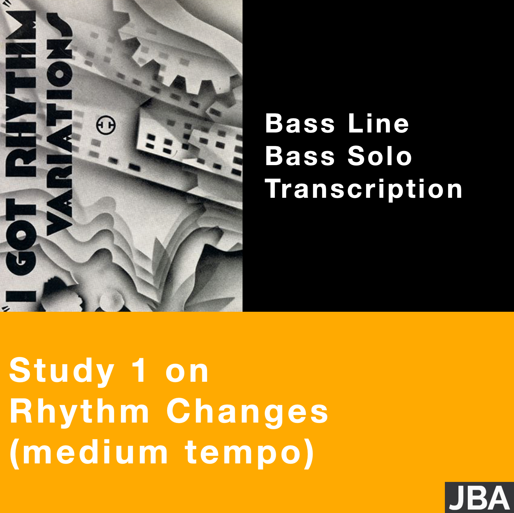 Study 1 on the Rhythm Changes (WITH LESSON INCLUDED)