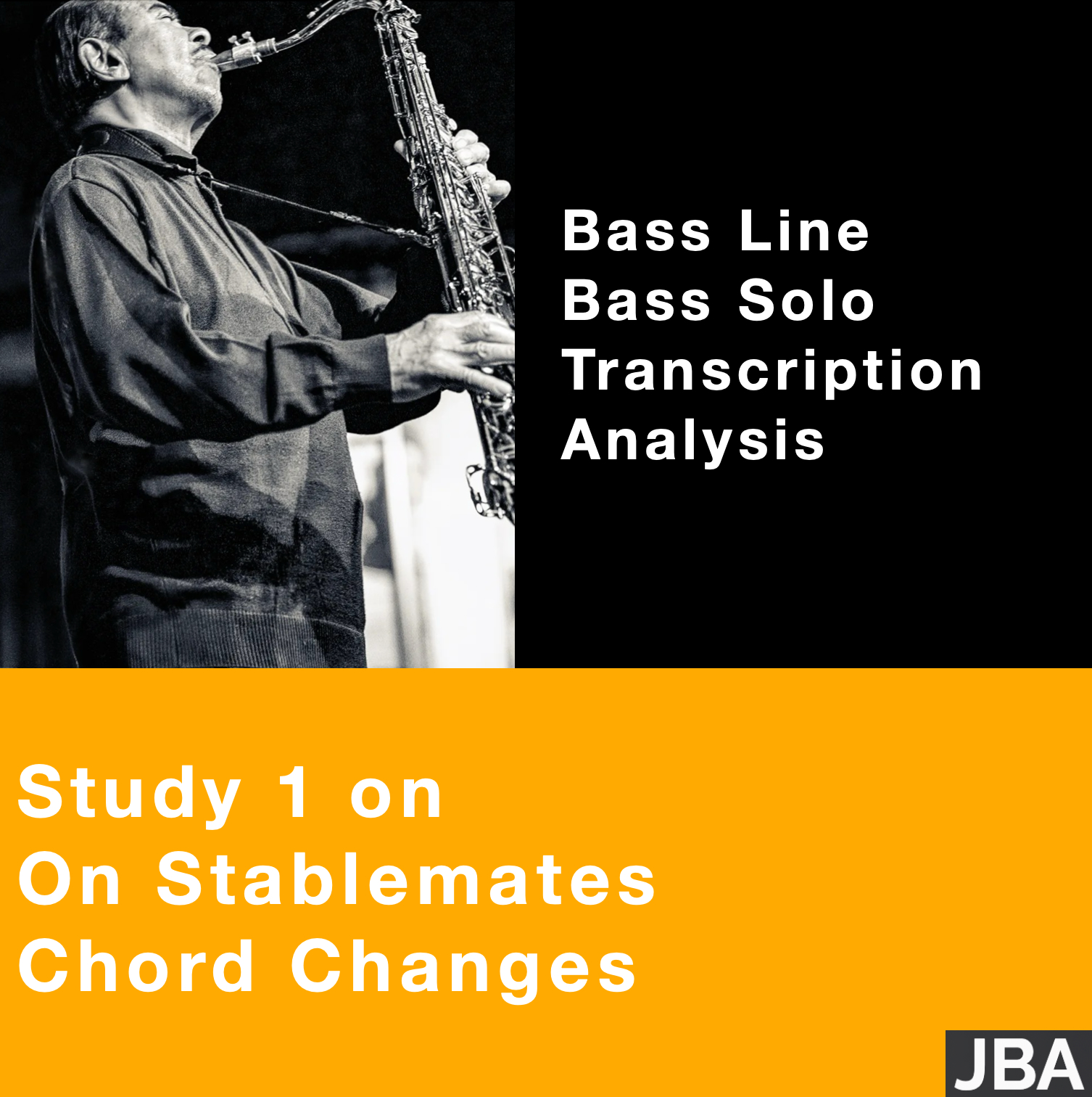 Study 1 on On Stablemates chord changes (WITH LESSON INCLUDED)