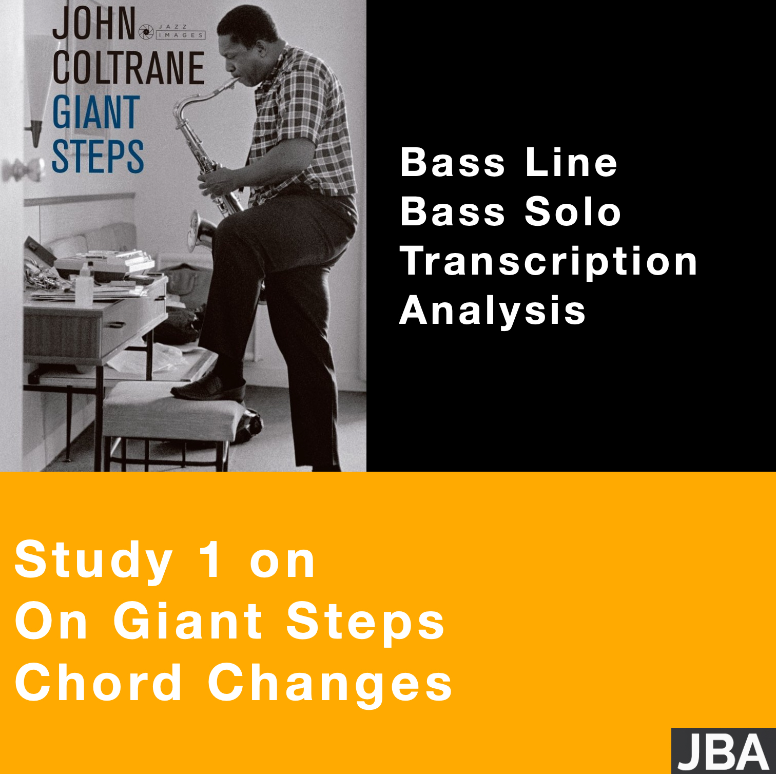 Study 1 on On Giant Steps chord changes (WITH LESSON INCLUDED)