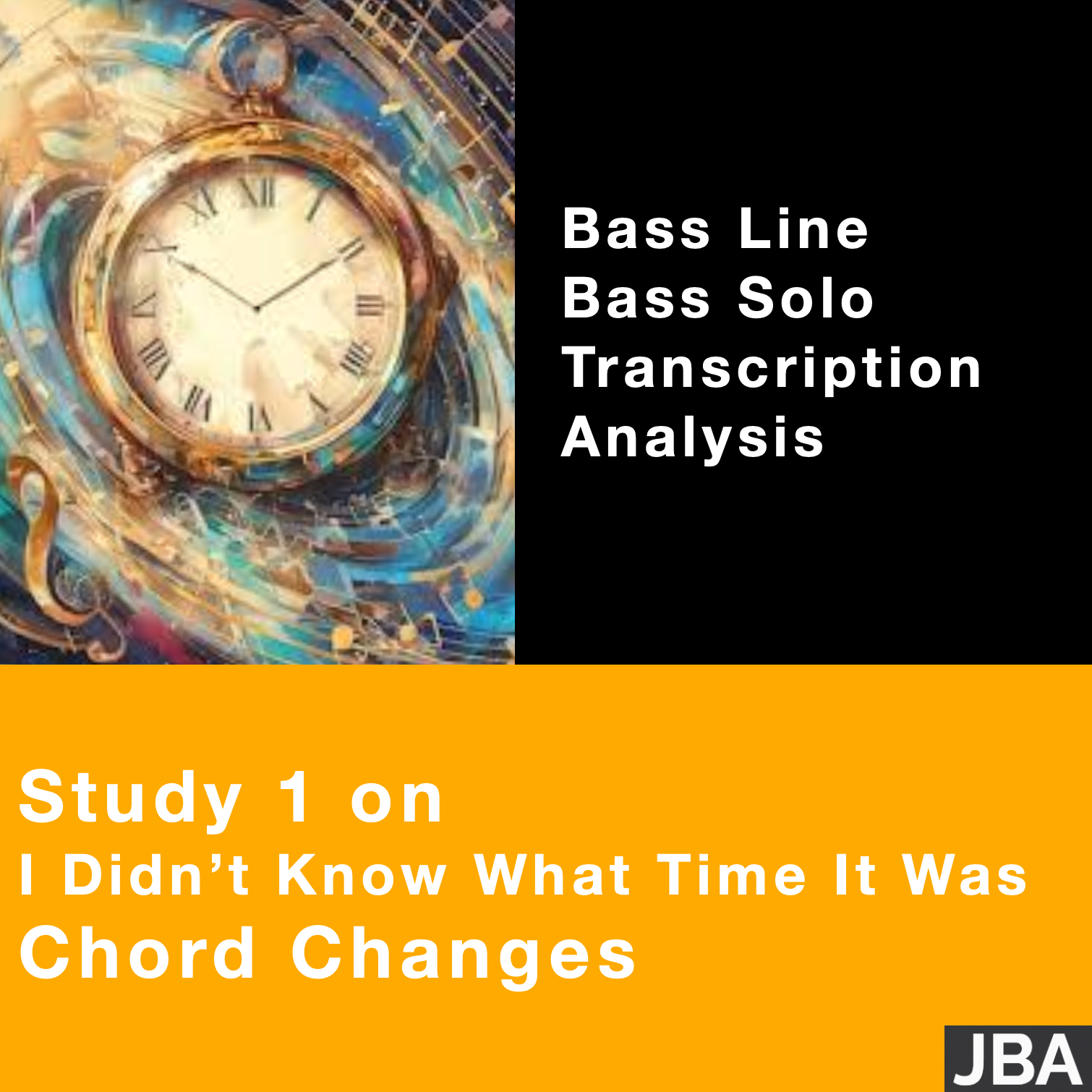 Study 1 on I Didn't Know What Time It Was chord changes (WITH LESSON INCLUDED)