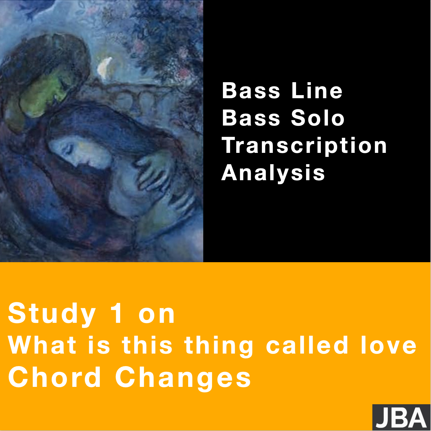 Study 1 on What Is This Thing Called Love chord changes (WITH LESSON INCLUDED)